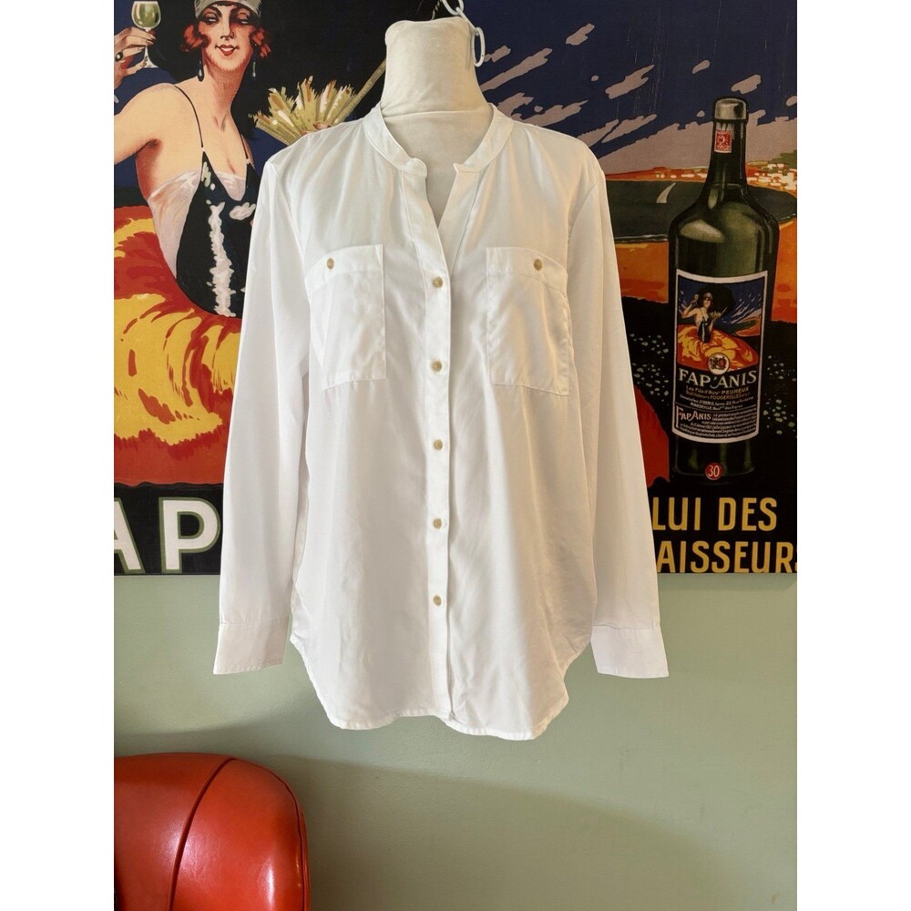 Lucky Brand Poplin Shirt Large